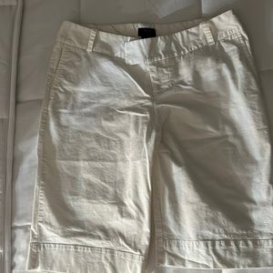 White Bermuda Shorts